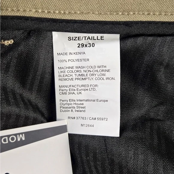 DKNY Women's Black Faux Leather Women’s Pants NWT 💕 - Picture 9 of 9